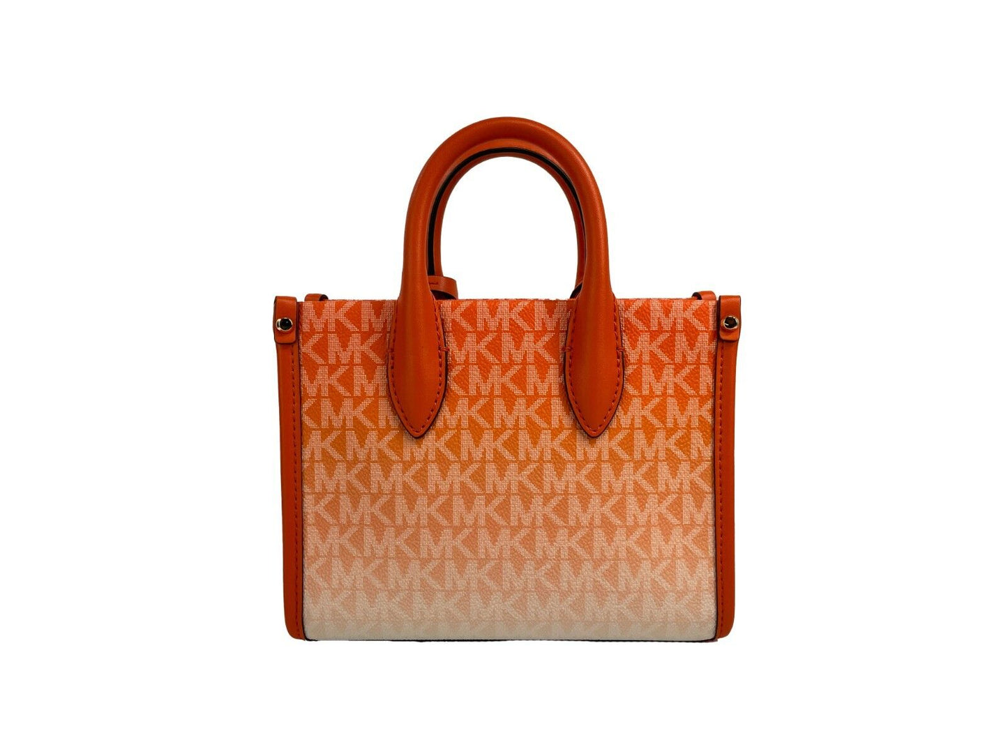 حقيبة تسوق Mirella XS من الجلد بسحاب علوي من Michael Kors