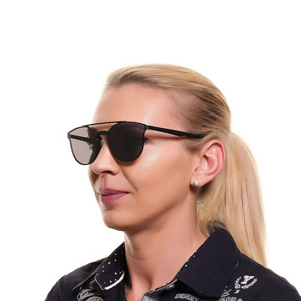 نظارة شمسية ويب سوداء للجنسين
