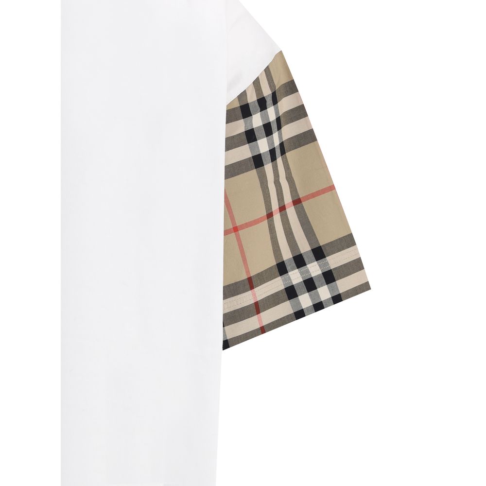 تي شيرت Burberry Check Archive Sleeve