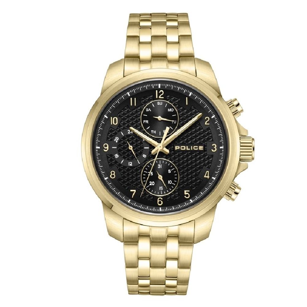 Police Gold Stainless Steel Stainless Steel Watch
