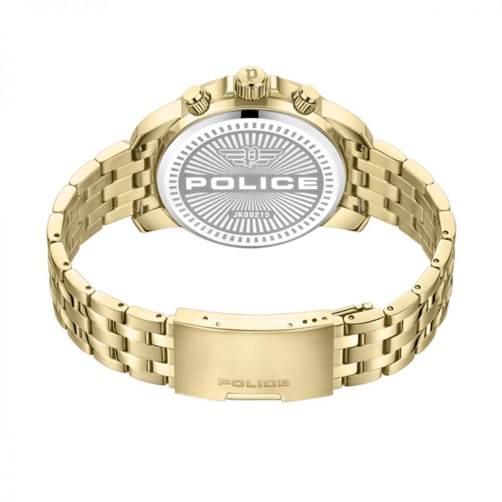 Police Gold Stainless Steel Stainless Steel Watch