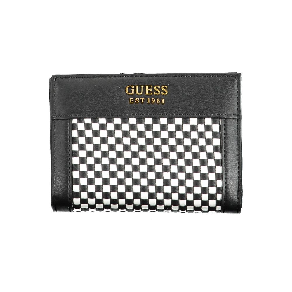 محفظة نسائية من البولي إيثيلين باللون الأسود من Guess Jeans