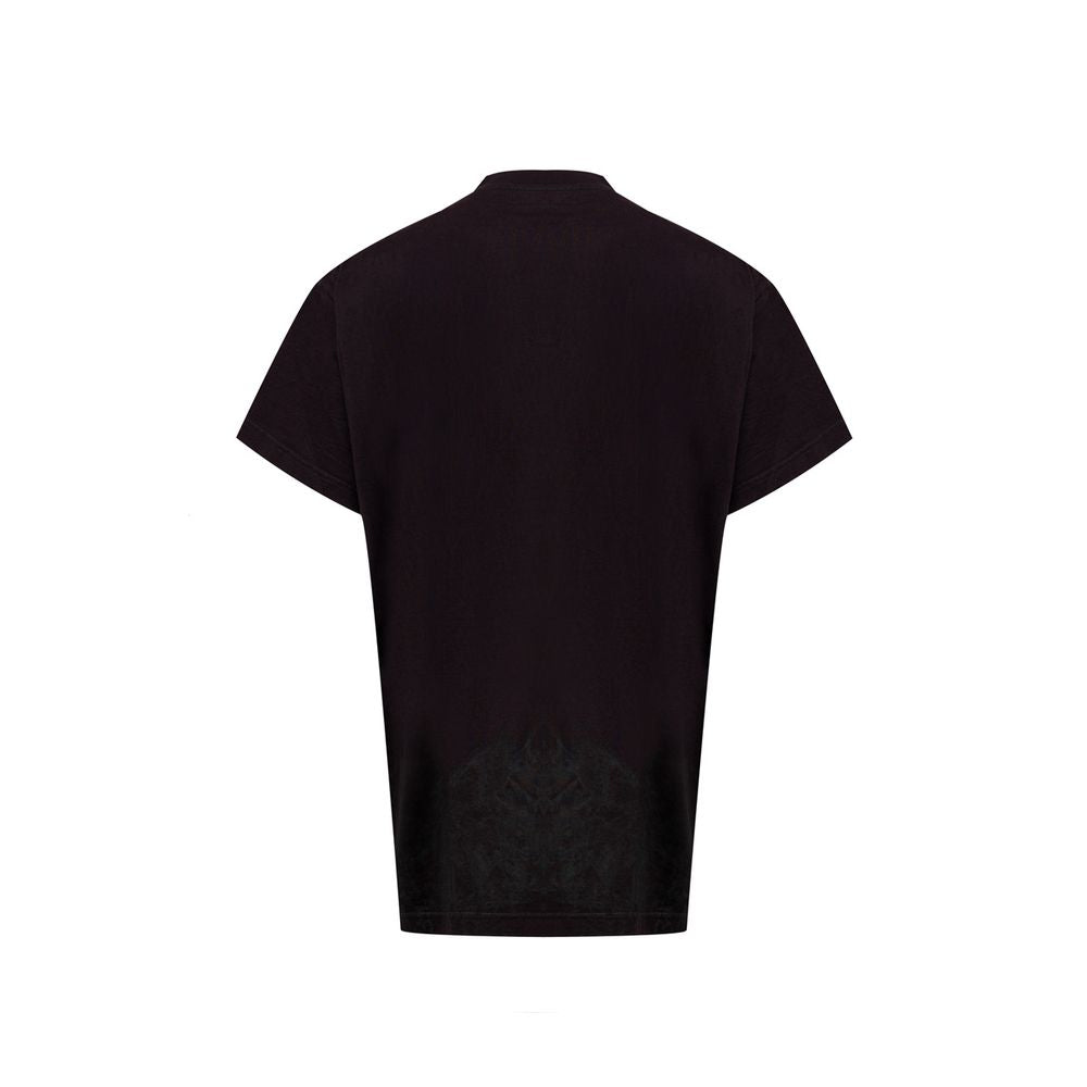 Balenciaga Black Cotton T-Shirt