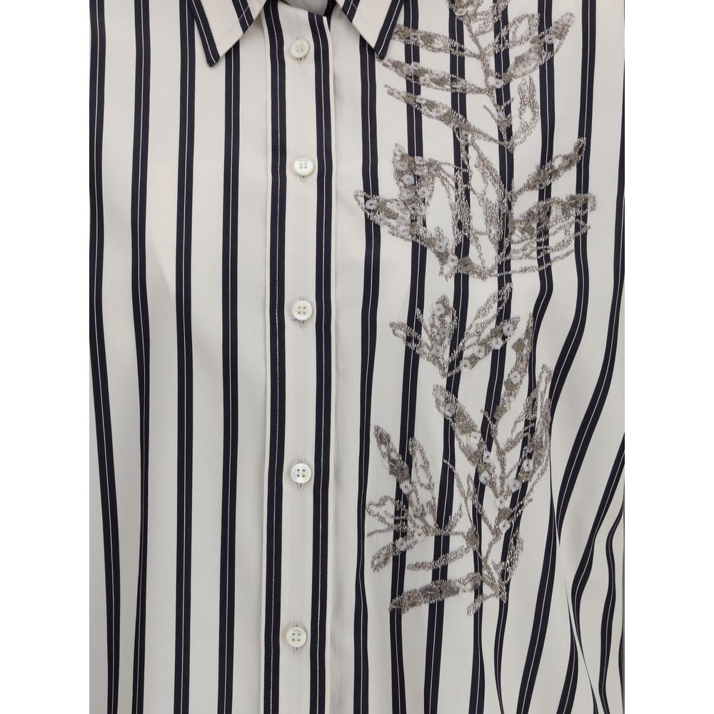 Brunello Cucinelli Striped Shirt