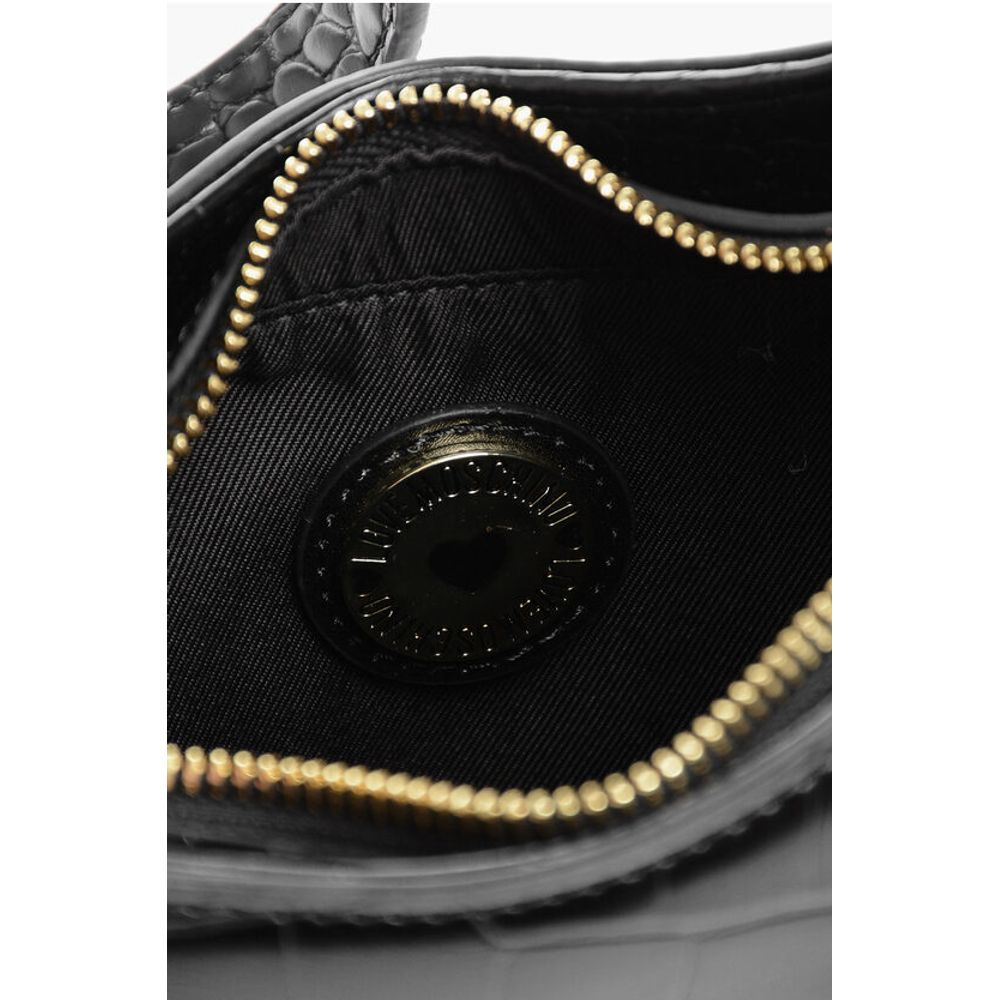 Moschino Black Polyethylene Shoulder Bag