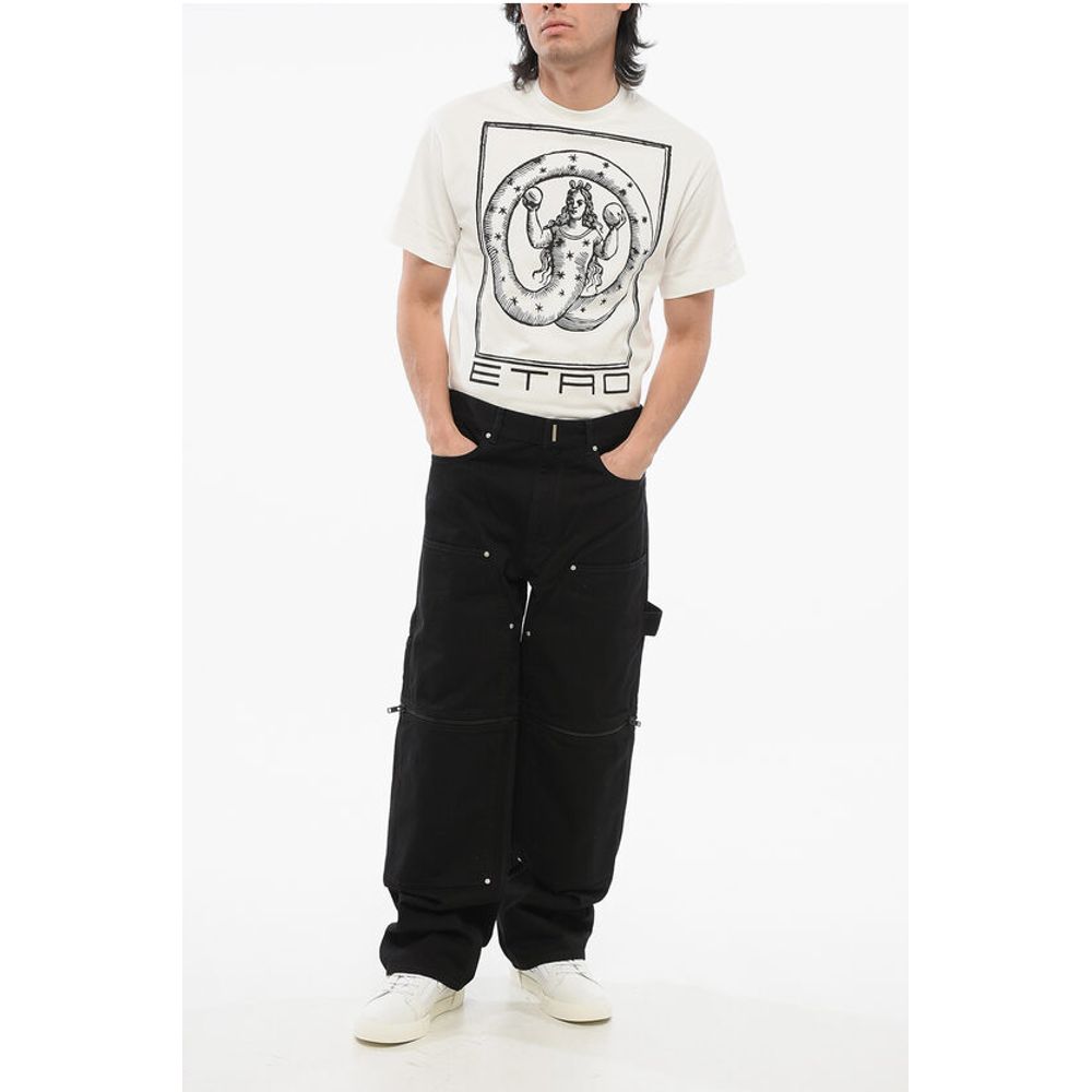 Givenchy Modular Designed Cargo Denims 26cm
