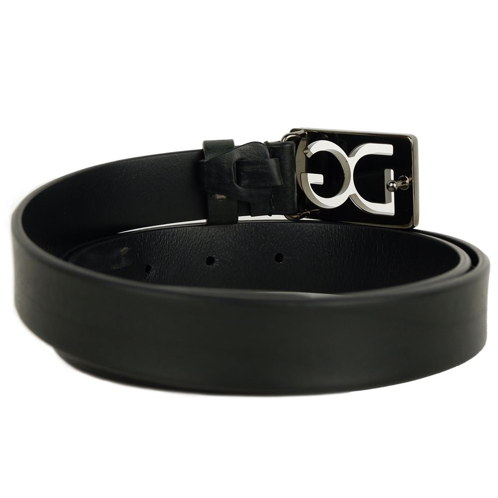 Dolce & Gabbana Black Calfskin Belt