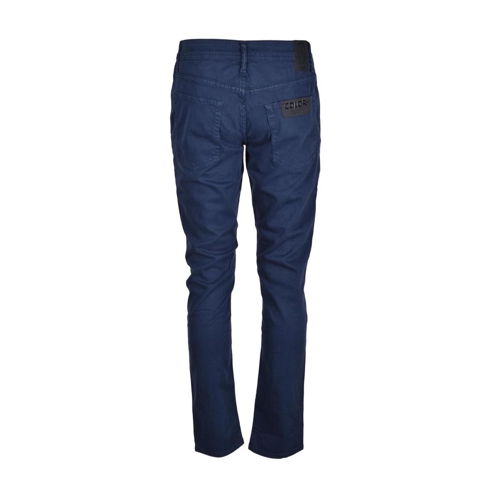 Antony Morato Blue Cotton Jeans & Pant