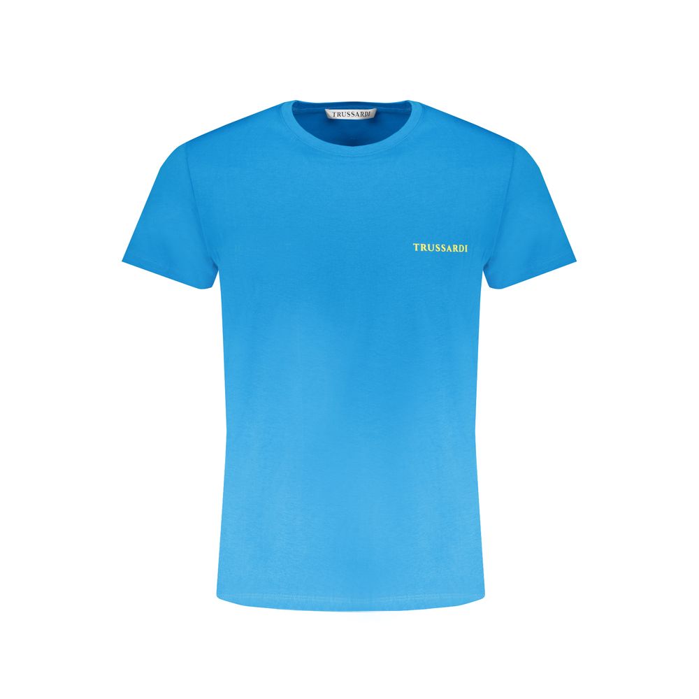Trussardi Blue Cotton T-Shirt