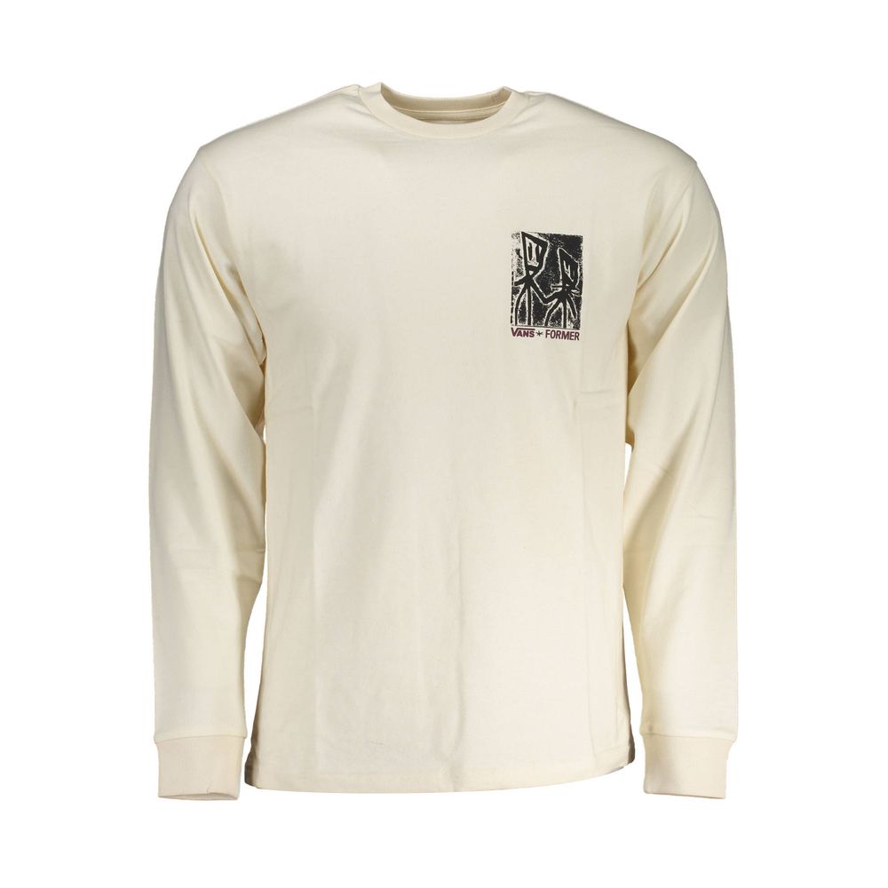 Vans White Cotton T-Shirt