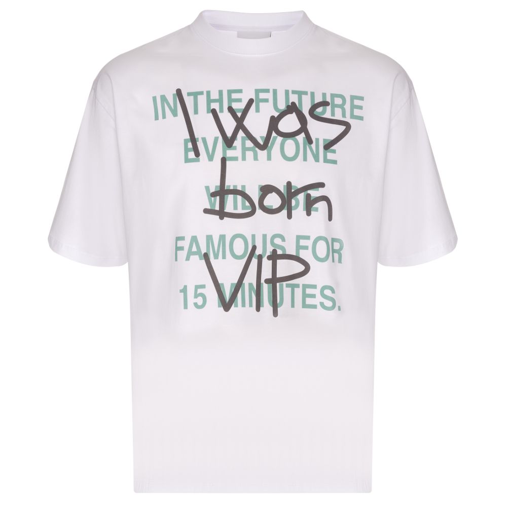 Diego Venturino White Cotton T-Shirt