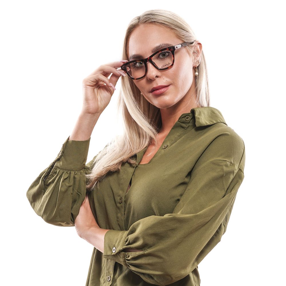 إطارات نظارات طبية باللون البني للجنسين من هالي آند صن