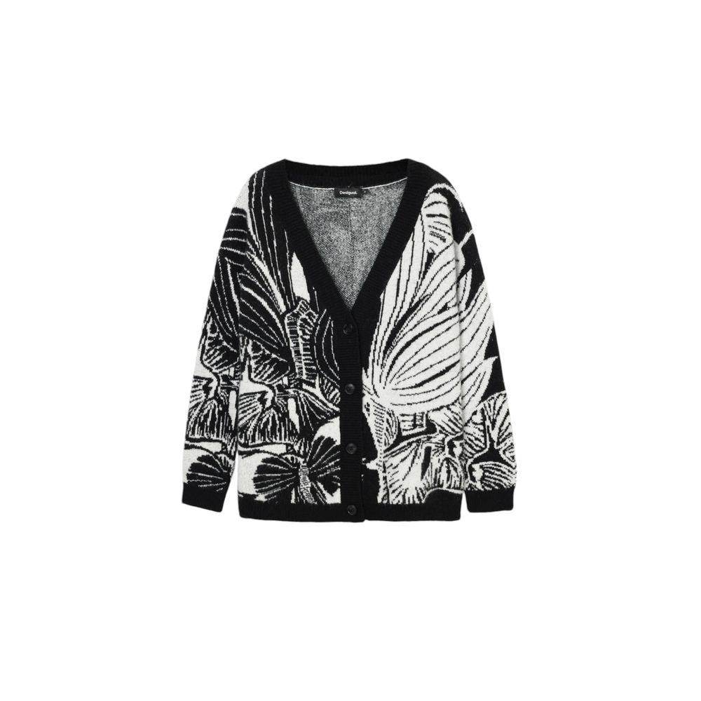 كارديجان أكريليك أسود من Desigual
