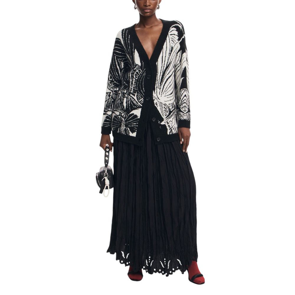 كارديجان أكريليك أسود من Desigual