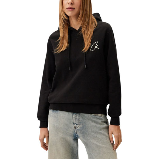 Calvin Klein Jeans Black Recycled Cotton Sweater
