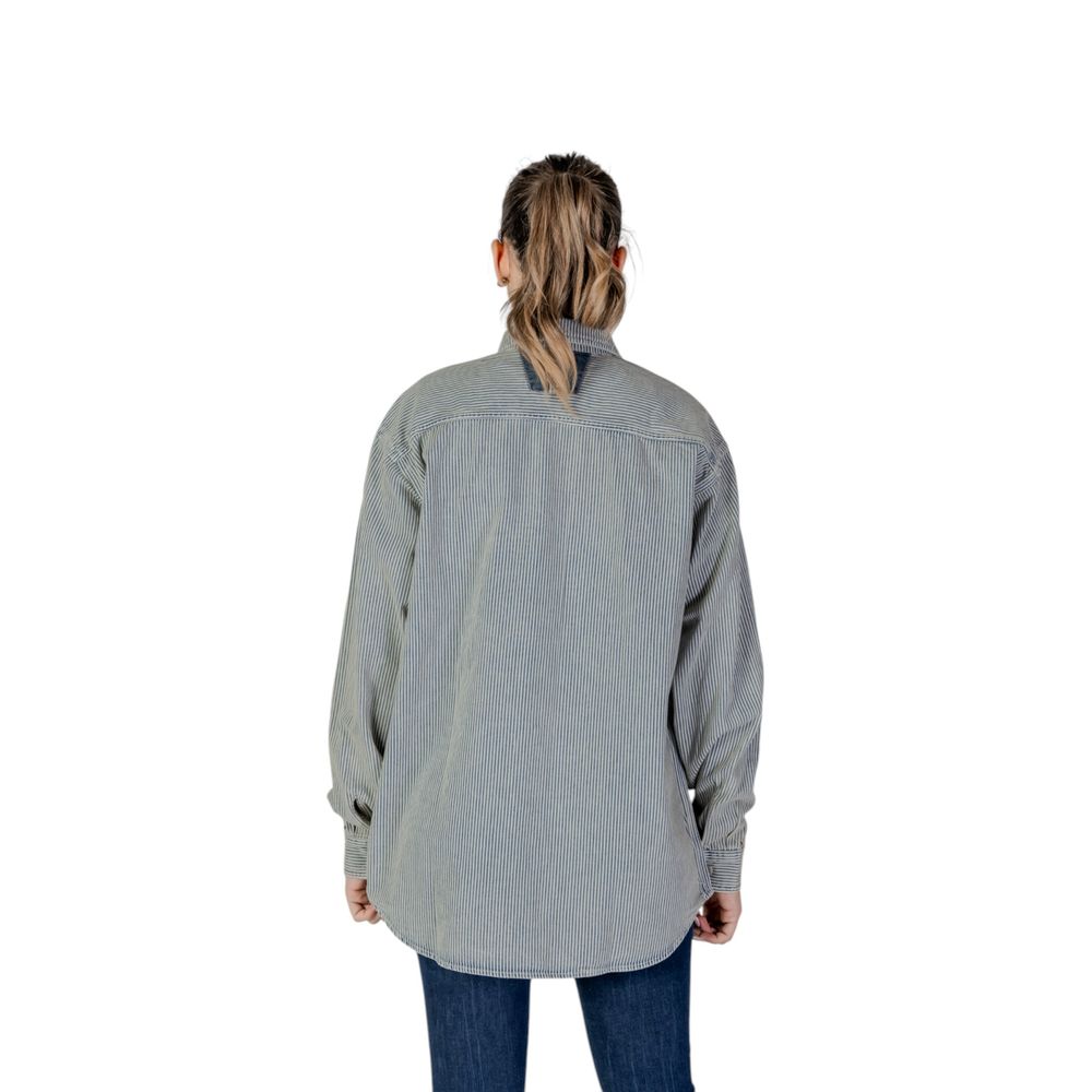 Replay Blue Cotton Sweater