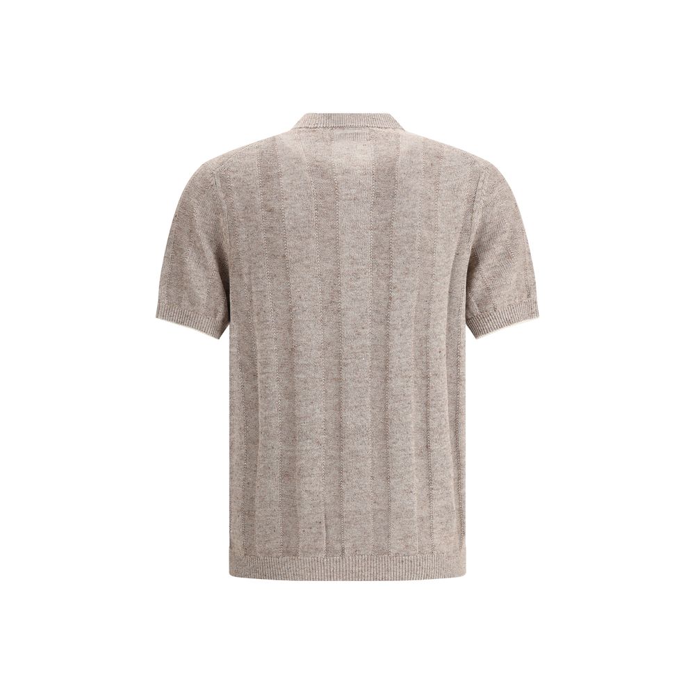 Brunello Cucinelli Knit Polo Shirt