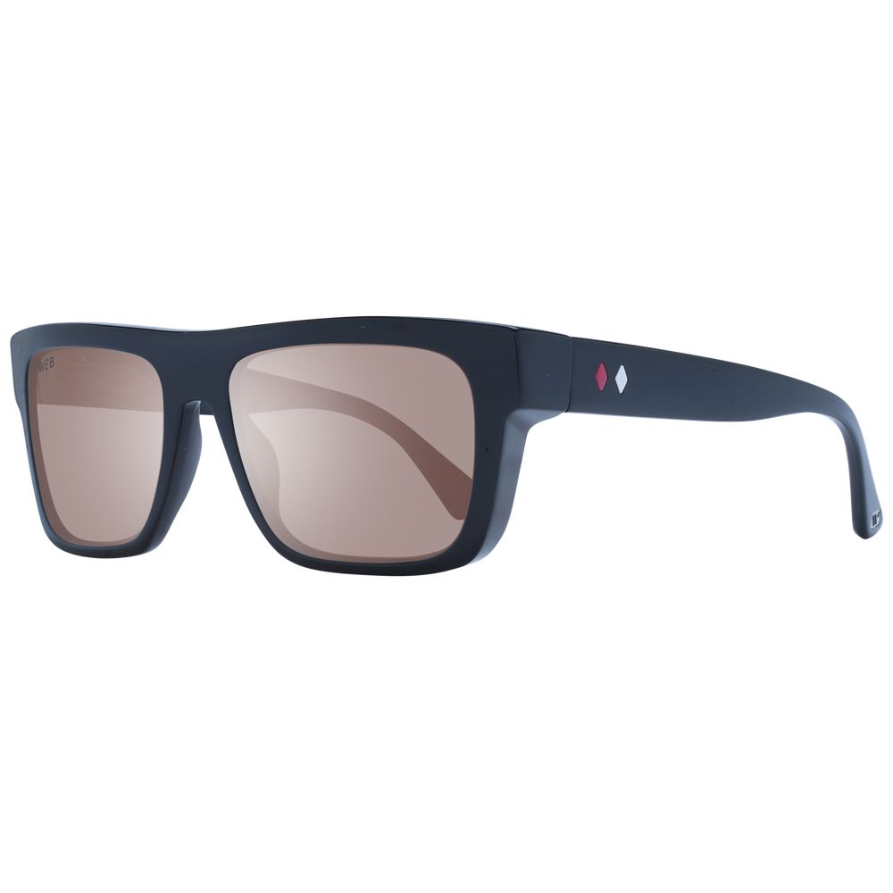 Web Black Men Sunglasses