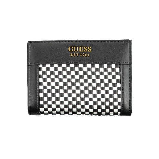 محفظة نسائية من البولي إيثيلين باللون الأسود من Guess Jeans