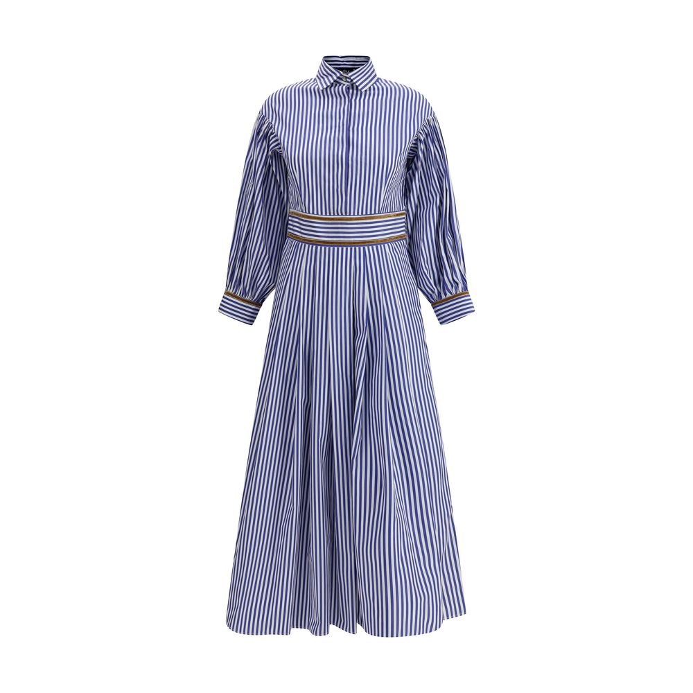 Ella Striped chemisier Dress