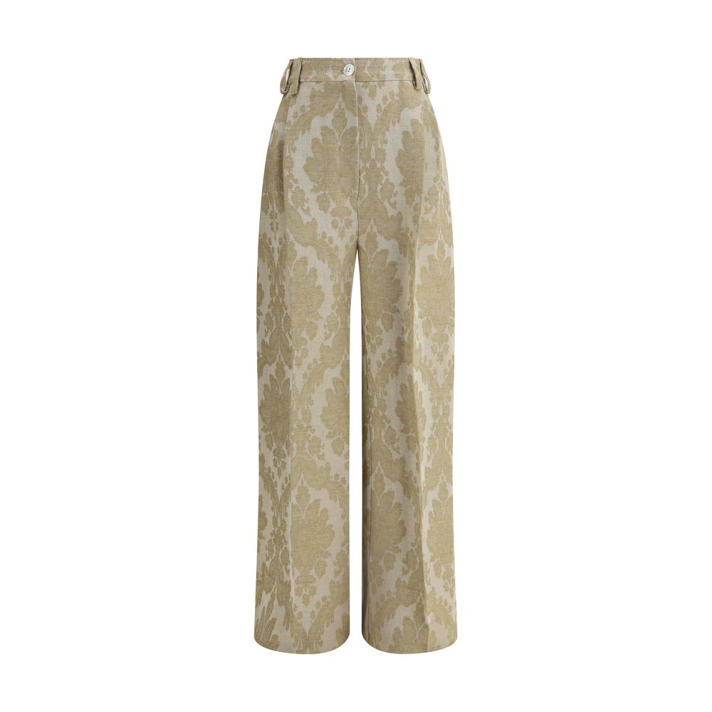 Ella Brocade Print Pants