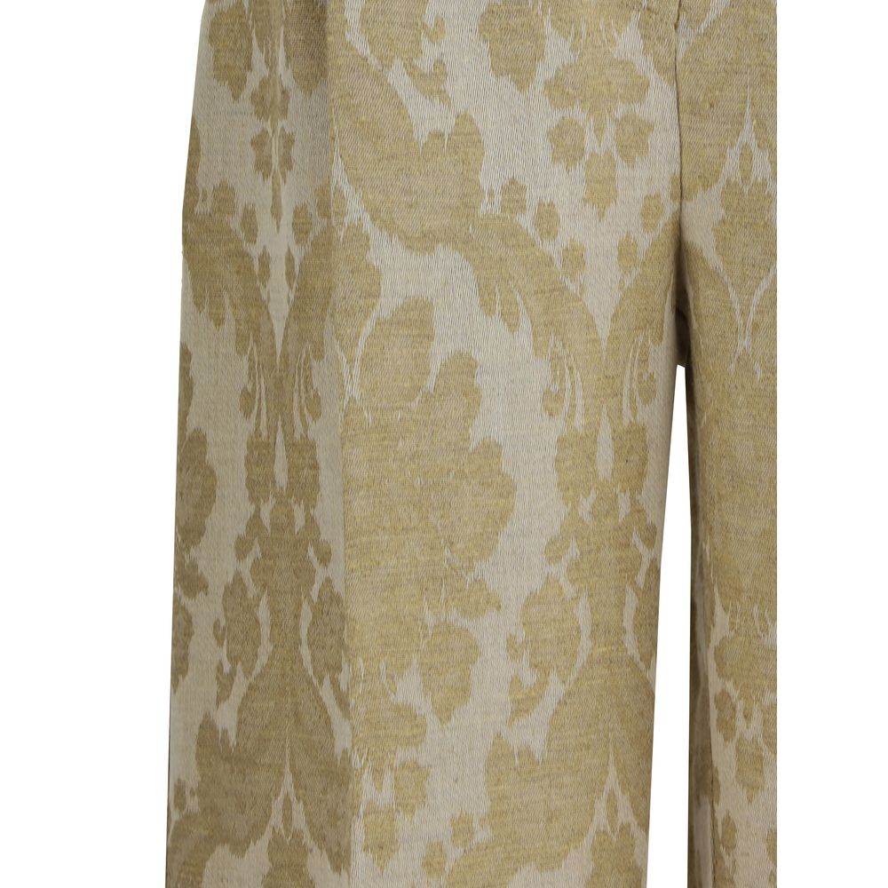 Ella Brocade Print Pants