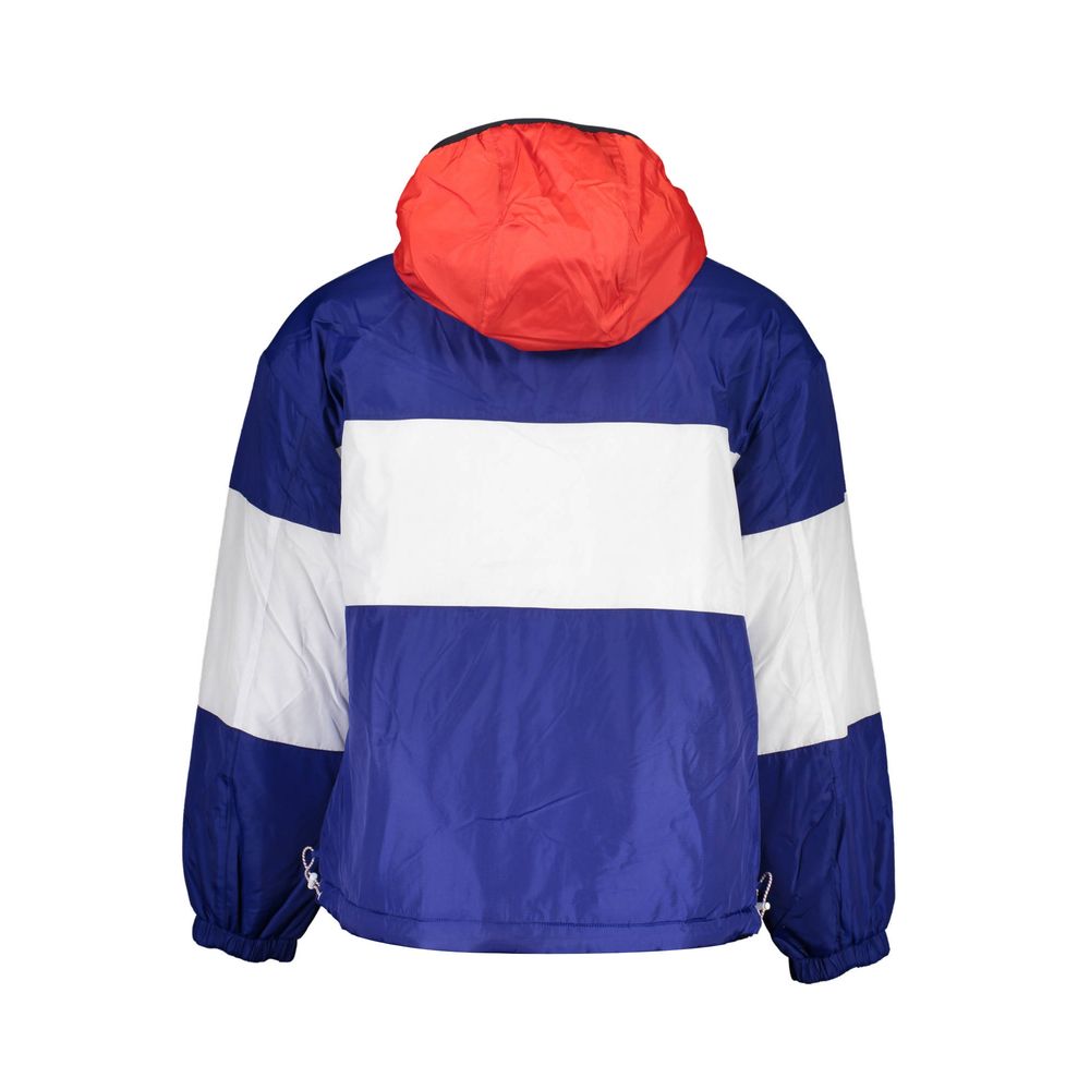 جاكيت رجالي من البوليستر باللون الأزرق من Tommy Hilfiger ذو وجهين