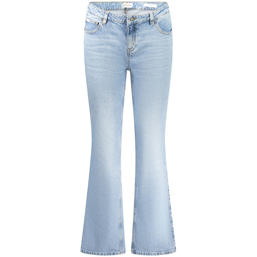 Guess Jeans Light Blue Cotton Jeans & Pant