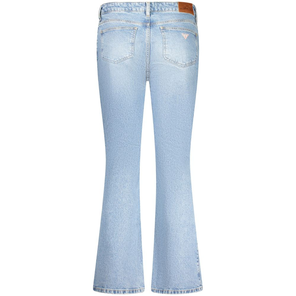 Guess Jeans Light Blue Cotton Jeans & Pant