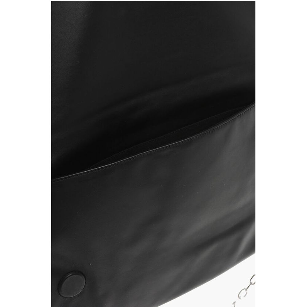 Zadig & Voltaire Leather ROCK ETERNAL Clutch with Outer Pocket