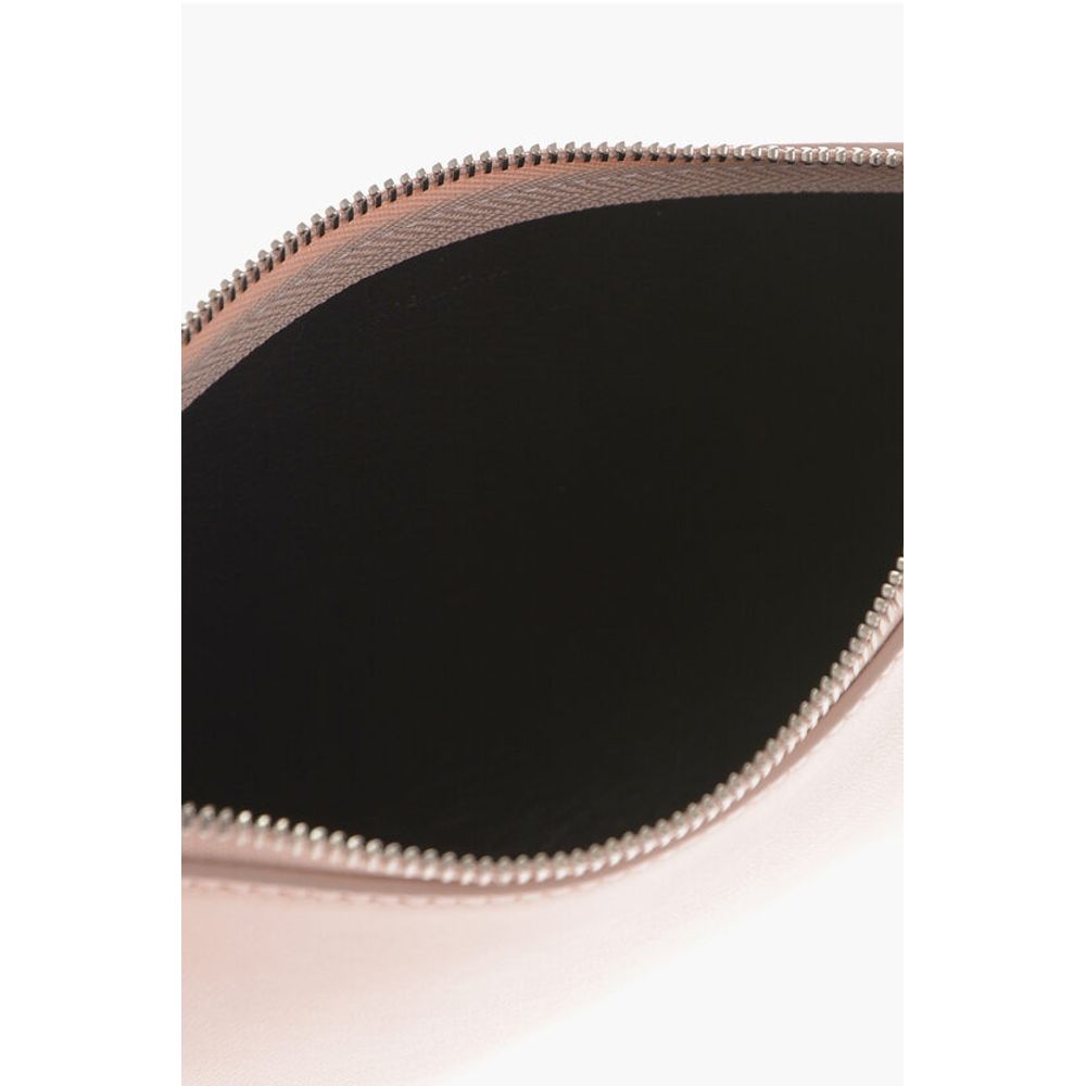 Jil Sander Leather Clutch with Removable Strap