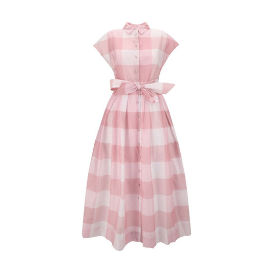 Sara Roka Chemisier check Dress