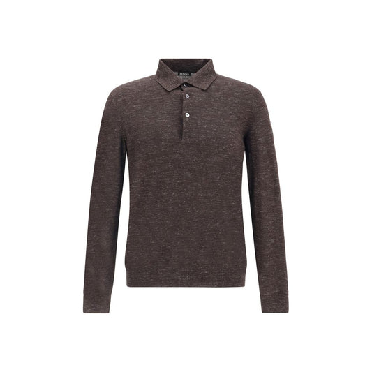 ZEGNA Silk Long Sleeve Jersey