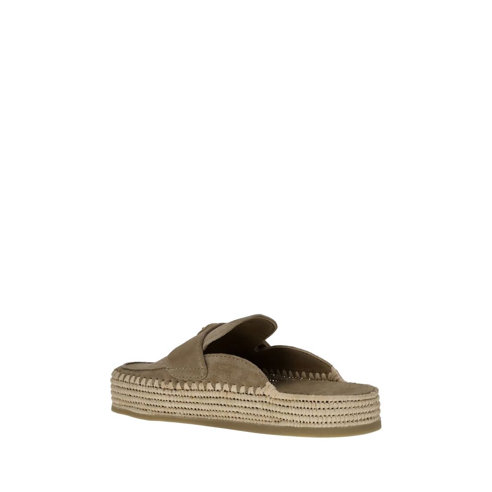 Prada Suede Mules