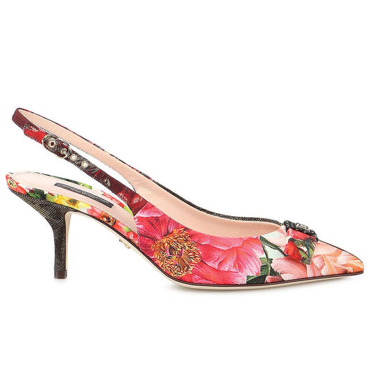 Dolce & Gabbana Multicolor Polyester Sandal