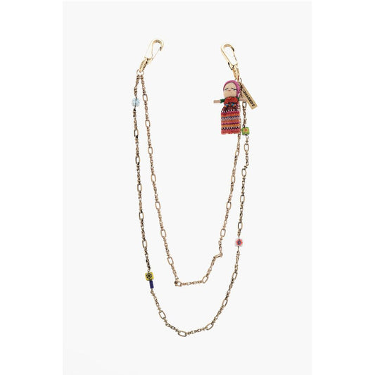 Dsquared² Metal GUATEMALA DOLLS Pant's Chain with Charm