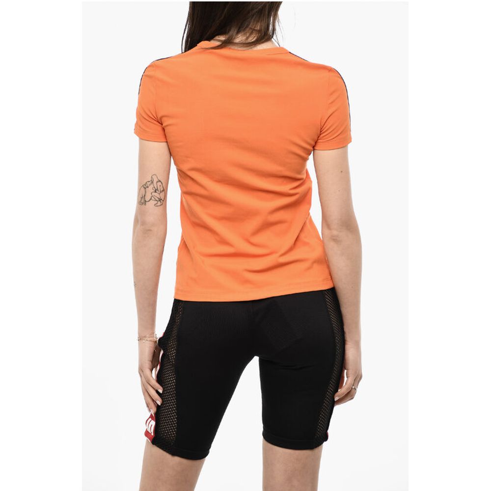 Dsquared² UNDERWEAR Solid Color T-shirt With Logoed Bands