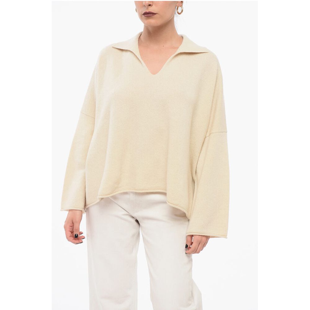 Alanui Polo Neck Cashmere Blend Sweater