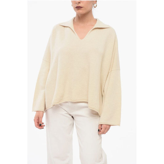 Alanui Polo Neck Cashmere Blend Sweater