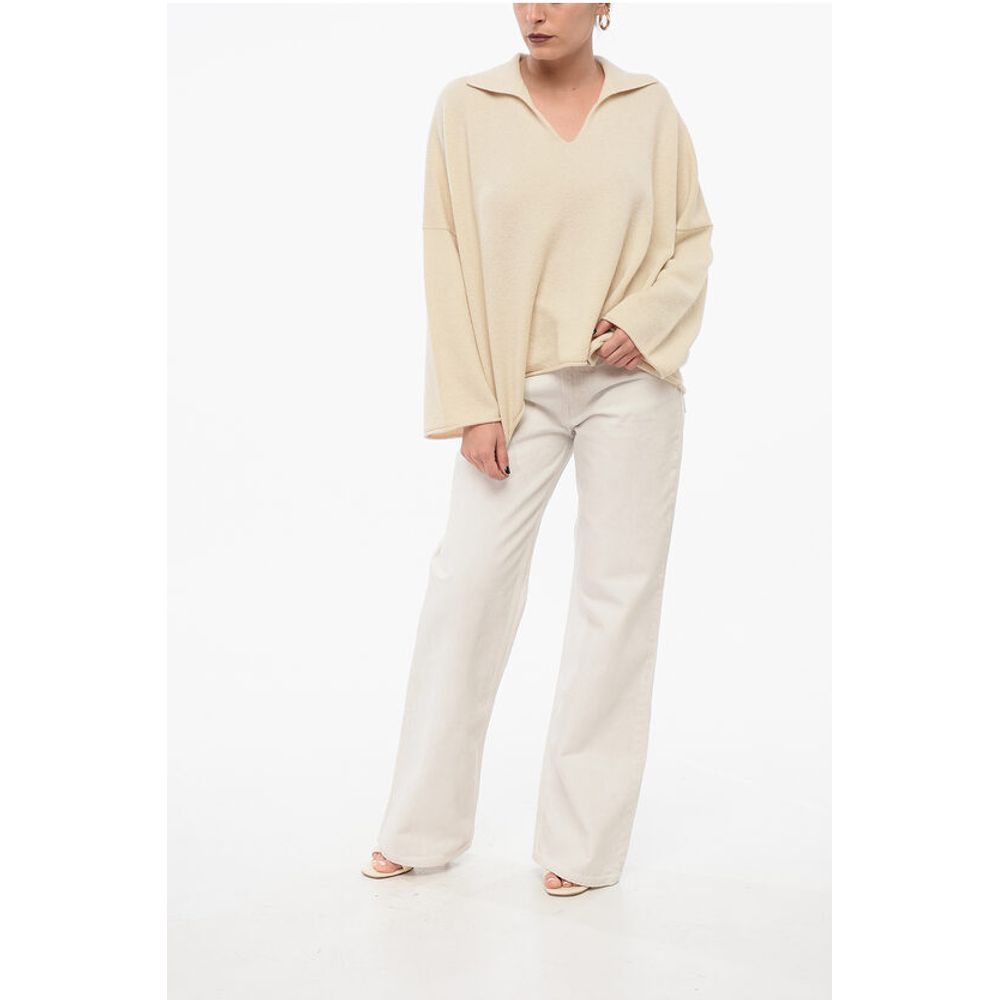Alanui Polo Neck Cashmere Blend Sweater