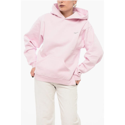 Coperni Fleeced Cotton Hoodie with Cangaroo Pocket