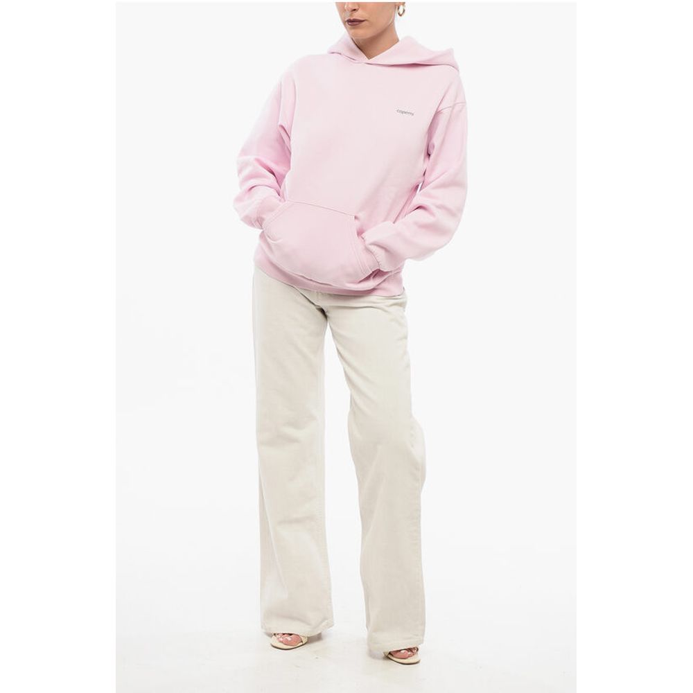 Coperni Fleeced Cotton Hoodie with Cangaroo Pocket
