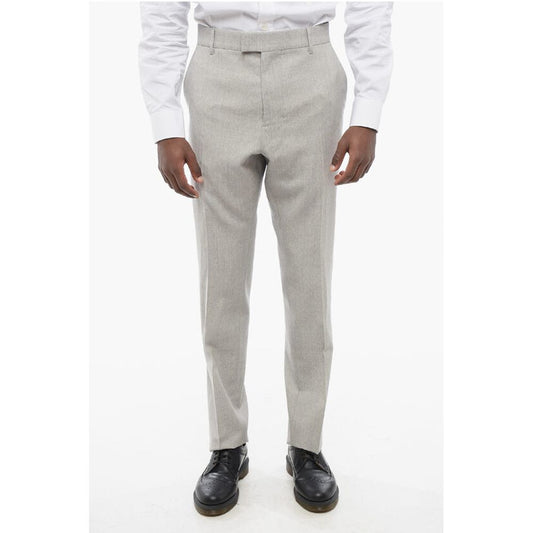 Ami Alexandre Mattiussi 4-Pocketed Virgin Wool Pants with Hidden Closure