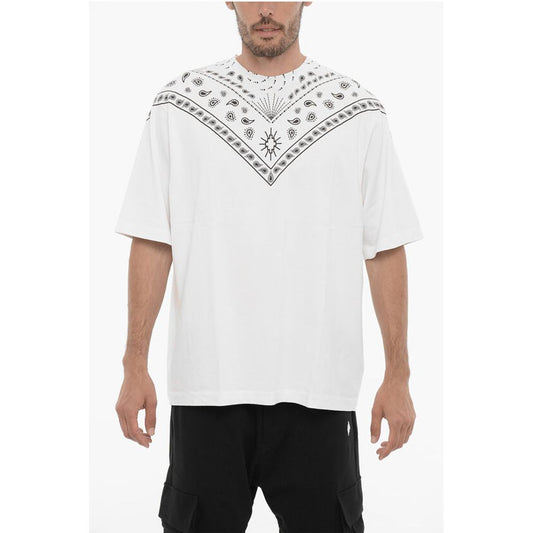 Marcelo Burlon Bandana Motif Crew-neck T-shirt