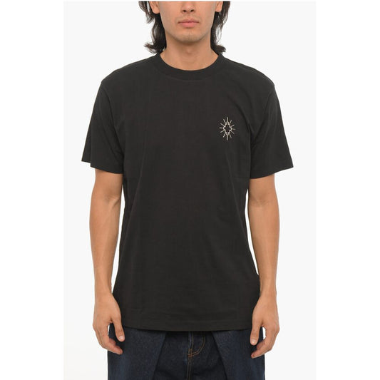 Marcelo Burlon Solid Color ECLIPSE CROSS Crew-neck T-Shirt