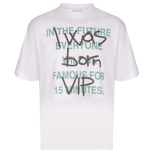 Diego Venturino White Cotton T-Shirt