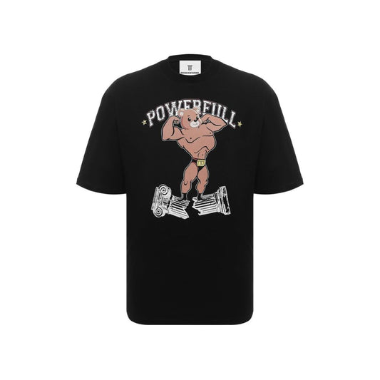 Diego Venturino Black Cotton T-Shirt
