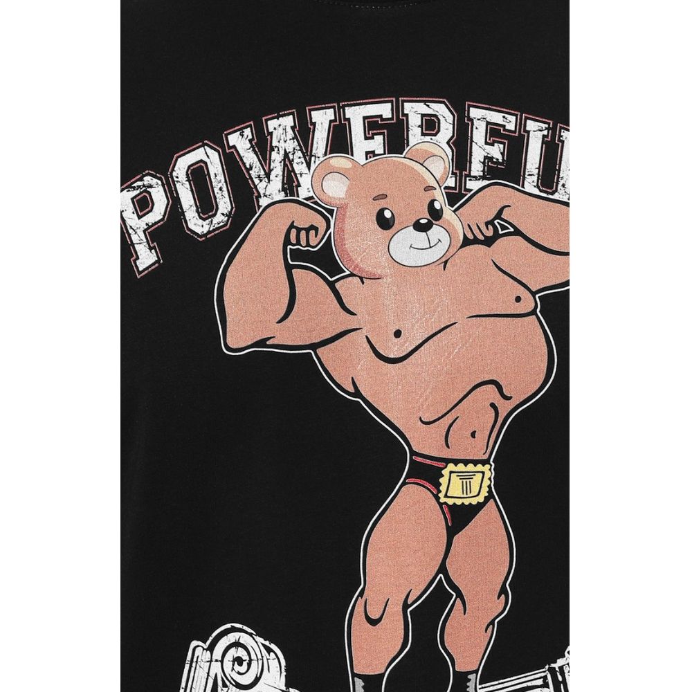 Diego Venturino Black Cotton T-Shirt